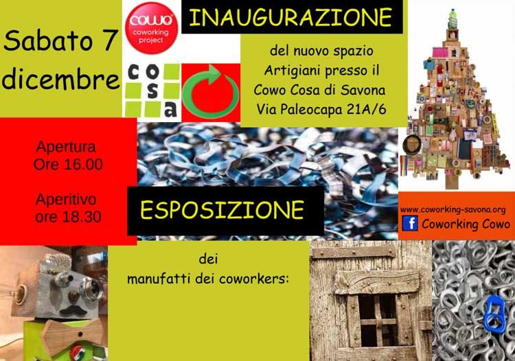Inaugurazione Coworking Artigiano Savona